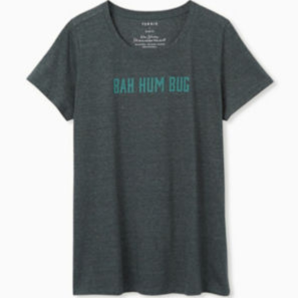 NWT!! Torrid Slim Fit Graphic Tee - Dark Green